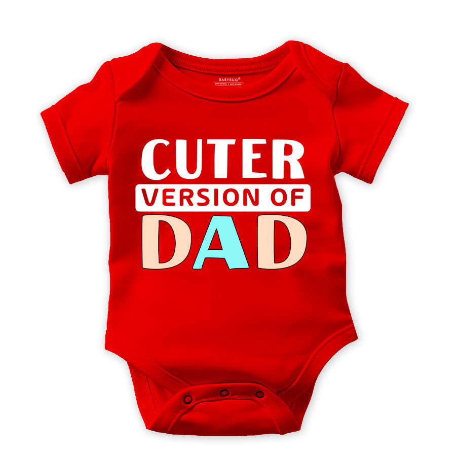 Mom and Dad Pack of 2 Rompers - Set B