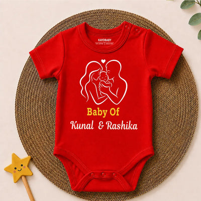 Baby of Couple Names - Customize Baby Romper