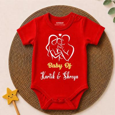 Baby of Couple Names - Customize Baby Romper
