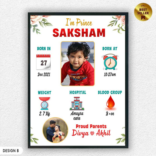 Baby Birth Frames Designs - Shop Now 60% Off – KayoBaby
